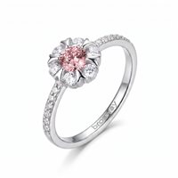 Ring Brosway Woman FANCY - TENDER PINK in Silver FTP31